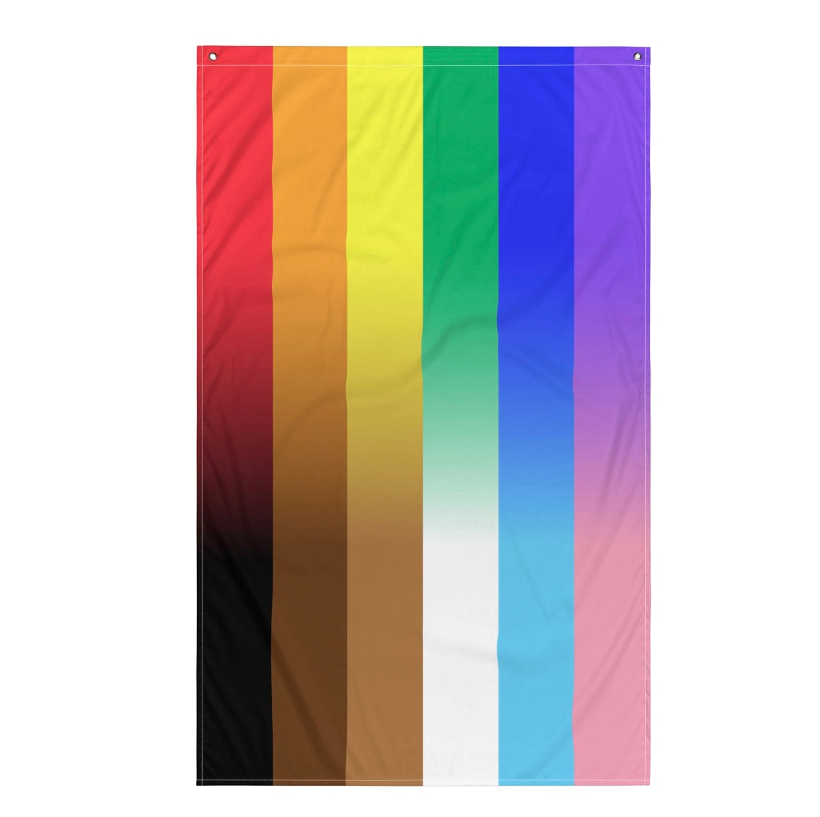 Double-Sided Rainbow Pride Flag - Colorful LGBTQ+ Flag for Celebrations and Events